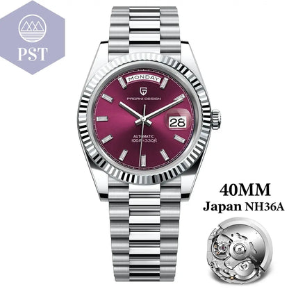 PAGANI DESIGN DD36 Automatik Uhr Armbanduhr PST PS Tradings Armbanduhr PST PS Tradings Red-40MM-CHINA PST PS Tradings PAGANI DESIGN DD36 Automatik Uhr Armbanduhr Armbanduhr