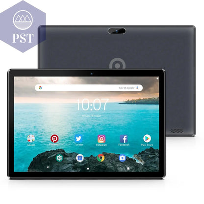 PRITOM 10 Inch Tablet PC with SIM Slot Android 13 64 GB Quad Core Touch Screen Wifi GPS Support 3G Phone Call PST PS Tradings tablet PST PS Tradings Dark-Grey-Eu PST PS Tradings PRITOM 10 Inch Tablet PC with SIM Slot Android 13 64 GB Quad Core Touch Screen Wifi GPS Support 3G Phone Call tablet