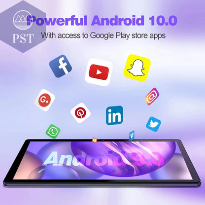 PRITOM 10 Inch Tablet PC with SIM Slot Android 13 64 GB Quad Core Touch Screen Wifi GPS Support 3G Phone Call PST PS Tradings tablet PST PS Tradings  PST PS Tradings PRITOM 10 Inch Tablet PC with SIM Slot Android 13 64 GB Quad Core Touch Screen Wifi GPS Support 3G Phone Call tablet