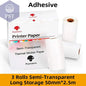 Phomemo Thermal Paper Printable Self-adhesive Sticker Paper Roll for Phomemo M02/M02S/M02 Pro Printer Label Printing Paper - PST PS Tradings