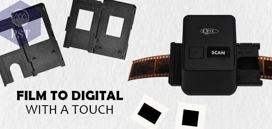 Portable Negative Film Scanners 35mm 135 Slide Film Converter Photo Digital Image 17.9 Mega Pixels Monochrome Slide Film Scanner - Property & Safety Tradings