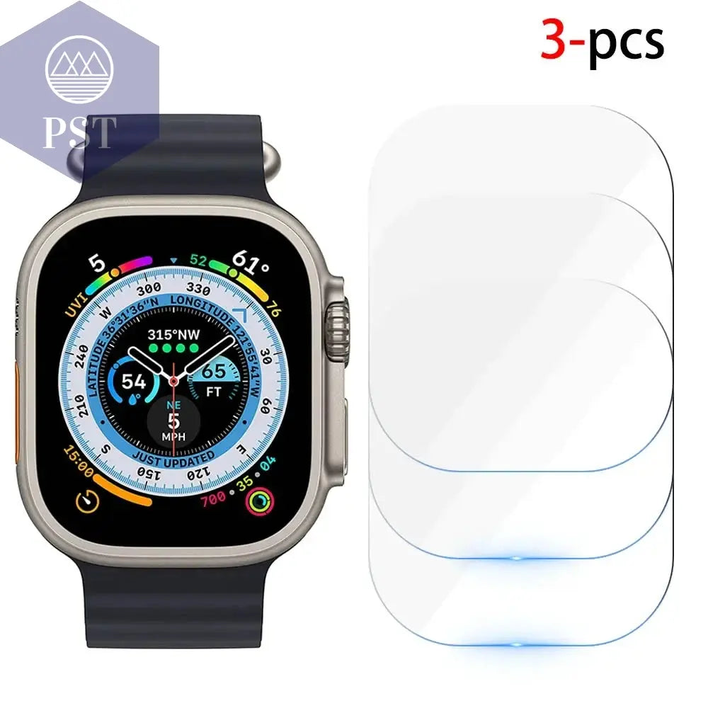 Premium HD Schutzfolie Apple Watch Displayschutz PST PS Tradings Zubehör PST PS Tradings Hydraulic-film-3PCS-Series-6-5-4-SE-40mm PST PS Tradings
