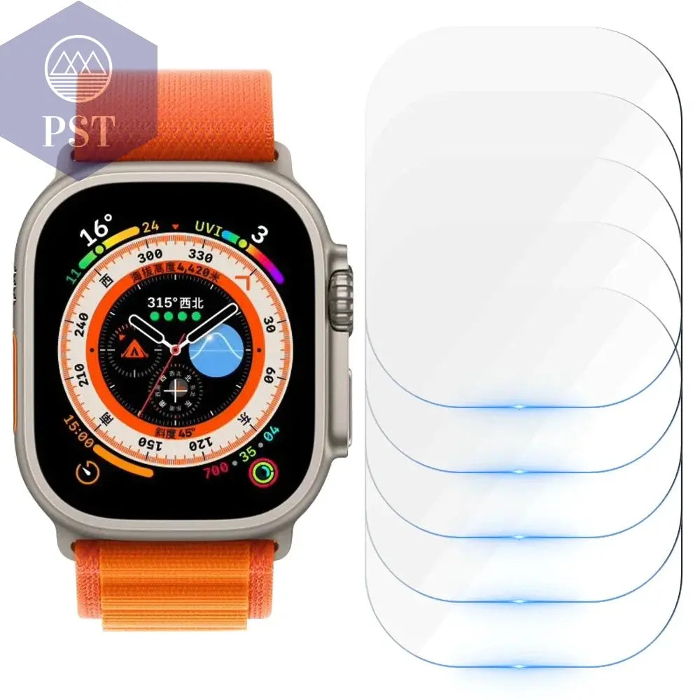 Premium Schutzglas Apple Watch Ultra 49mm PST PS Tradings Schutzglas PST PS Tradings 5-Pcs-49MM-iwatch-ultra-2 PST PS Tradings