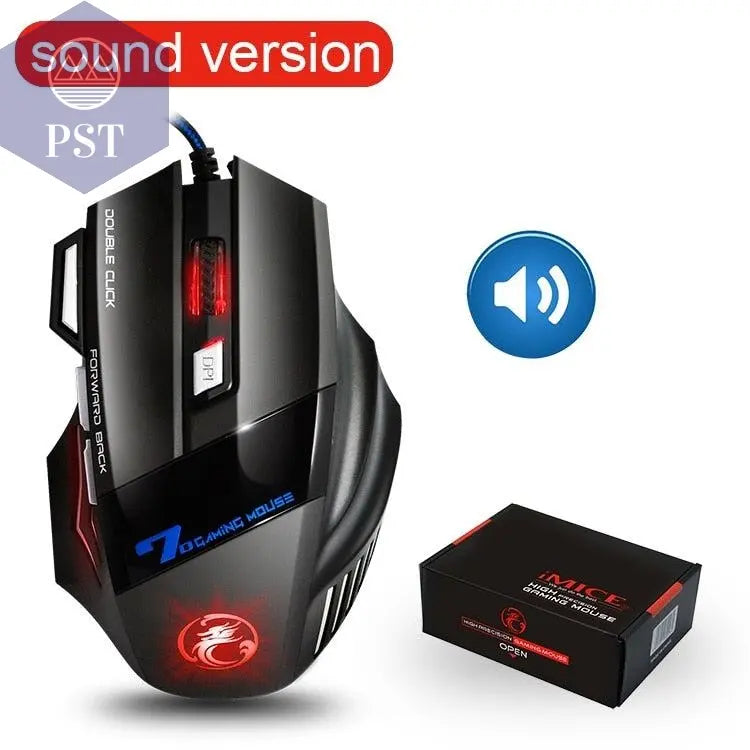 Professional Wired Gaming Mouse      Sound-with-Box-China PST PS Tradings