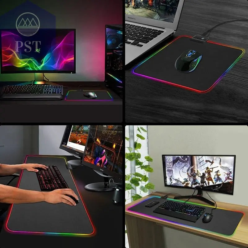 RGB Gaming Mauspad       PST PS Tradings