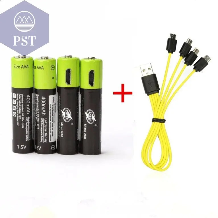 Rechargeable AAA Battery 400mAh      1.5-V-6 PST PS Tradings