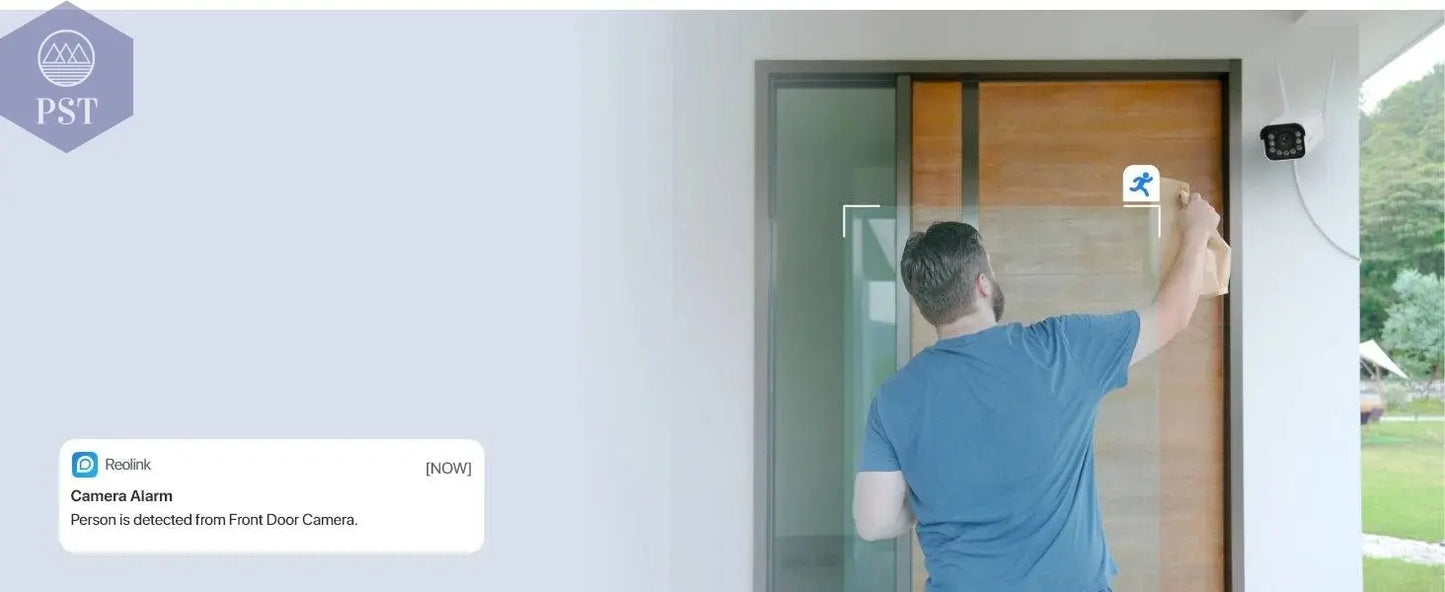 Reolink 4K Security Camera Smart Detection 8MP Wi-Fi 6 Tech Surveillance Cameras Onvif 2.4G/5Ghz Wireless 5MP Outdoor IP Camera - Property & Safety Tradings