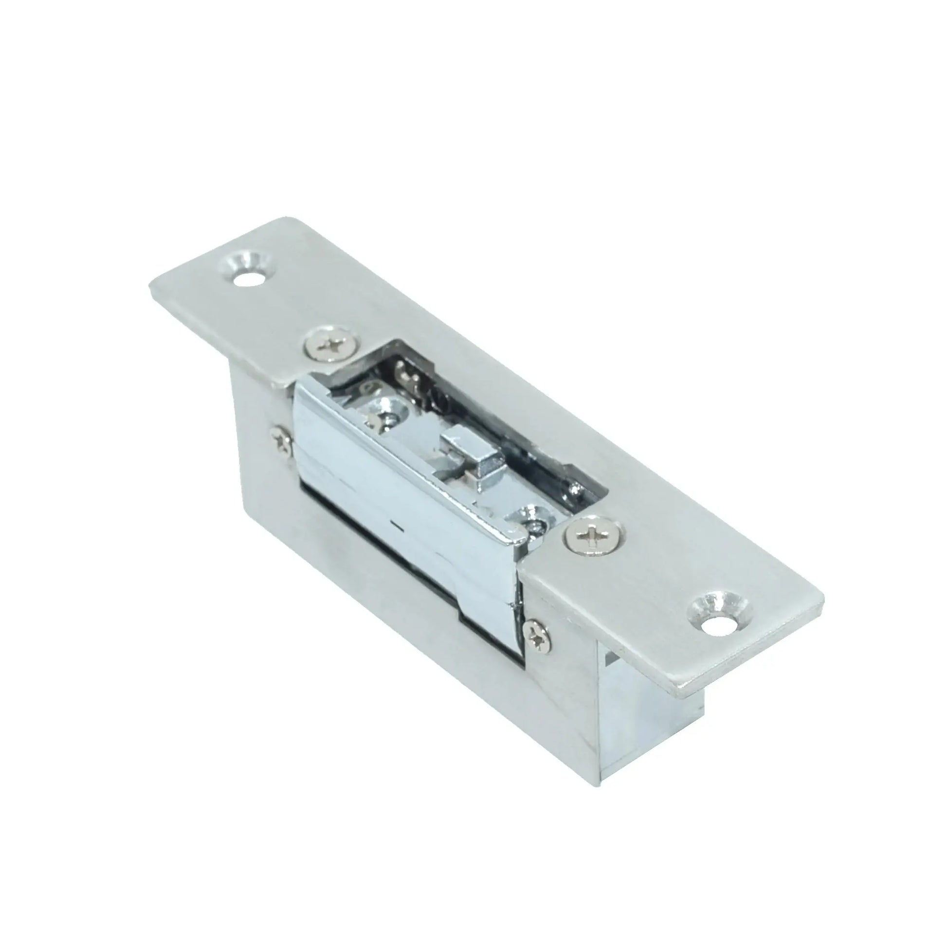 Edelstahl DC12V elektrische Schlags chloss einschalten, um ausfalls icher für die Zugangs kontrolle zu entsperren       PST PS Tradings