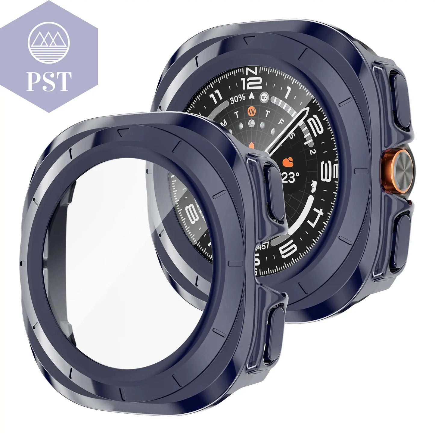 Schutzrahmen Samsung Galaxy Watch Ultra 47mm Schutzhülle PST PS Tradings Zubehör PST PS Tradings Ink-blue-CHINA-Galaxy-Ultra-47mm PST PS Tradings