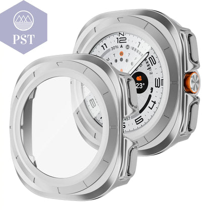 Schutzrahmen Samsung Galaxy Watch Ultra 47mm Schutzhülle PST PS Tradings Zubehör PST PS Tradings Matte-silver-CHINA-Galaxy-Ultra-47mm PST PS Tradings