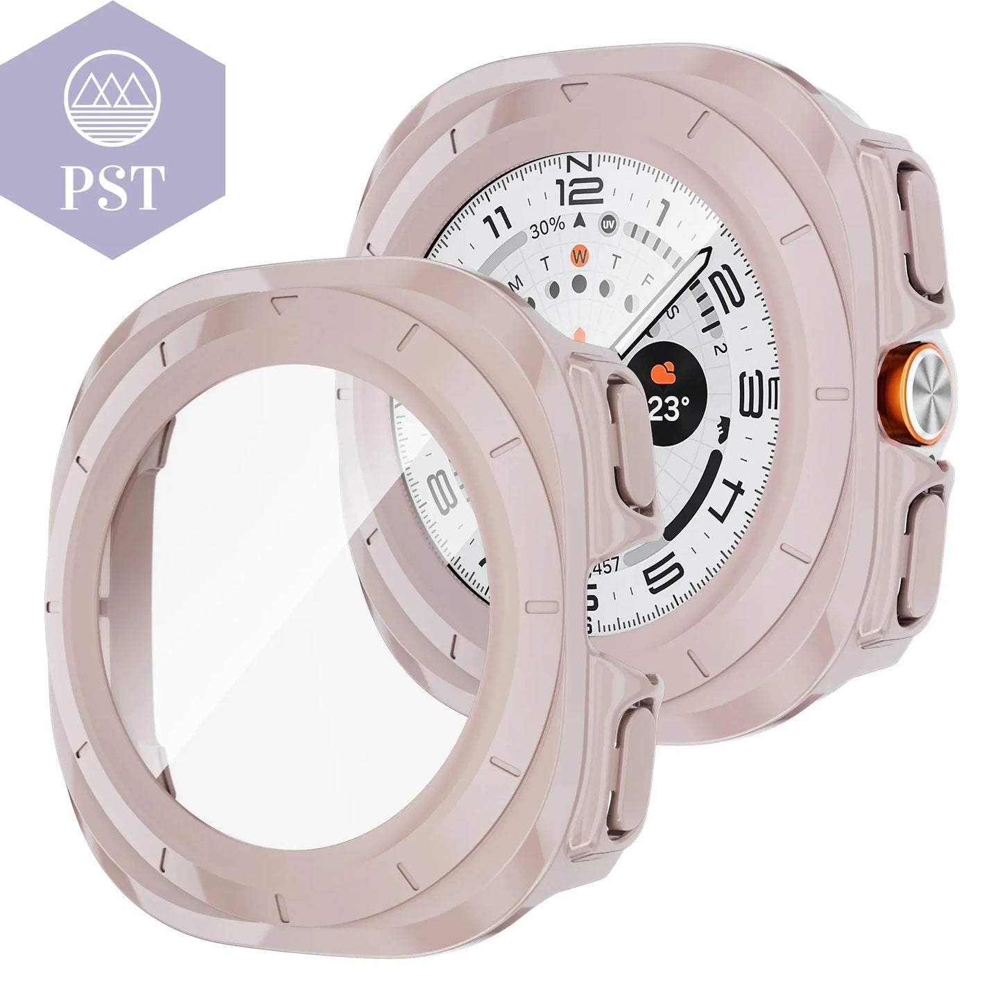 Schutzrahmen Samsung Galaxy Watch Ultra 47mm Schutzhülle PST PS Tradings Zubehör PST PS Tradings pink-CHINA-Galaxy-Ultra-47mm PST PS Tradings