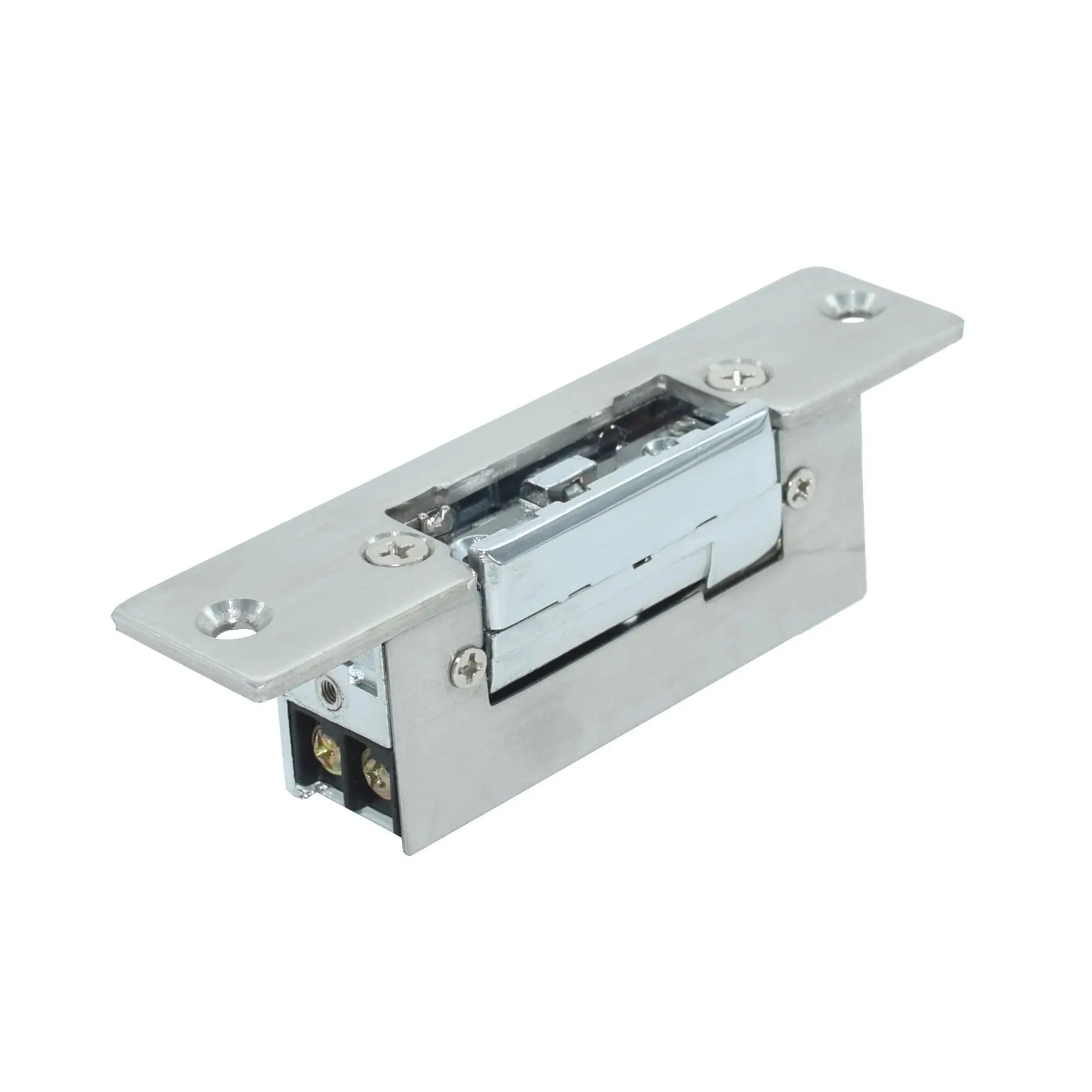 Edelstahl DC12V elektrische Schlags chloss einschalten, um ausfalls icher für die Zugangs kontrolle zu entsperren       PST PS Tradings