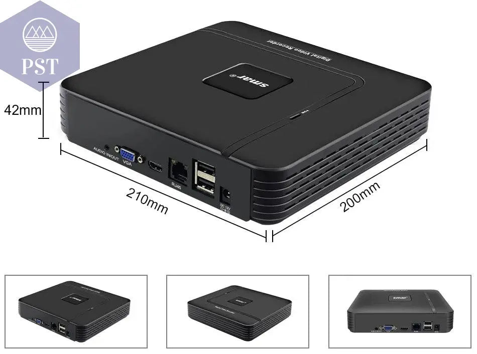 Smar H.265 CCTV NVR 8CH 9CH 16CH 32CH For 5MP 4K IP Camera Support Face Detection Email Alart Video DVR Recorder XMEYE APP Onvif - Property & Safety Tradings