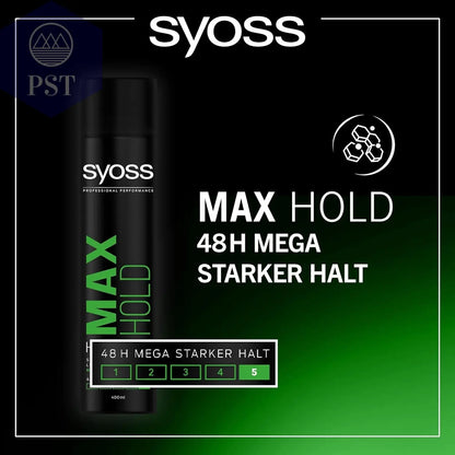 Syoss Haarspray Max Hold 6Er Pack (6X 400Ml) starkes Styling Spray Haarpflege Kosmetik PST PS Tradings  PST PS Tradings  PST PS Tradings Syoss Haarspray Max Hold 6Er Pack (6X 400Ml) starkes Styling Spray Haarpflege Kosmetik