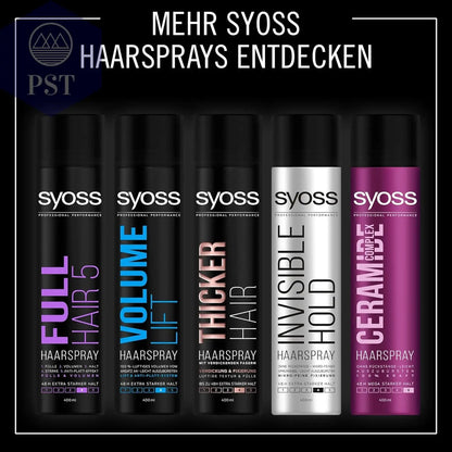 Syoss Haarspray Max Hold 6Er Pack (6X 400Ml) starkes Styling Spray Haarpflege Kosmetik PST PS Tradings  PST PS Tradings  PST PS Tradings Syoss Haarspray Max Hold 6Er Pack (6X 400Ml) starkes Styling Spray Haarpflege Kosmetik