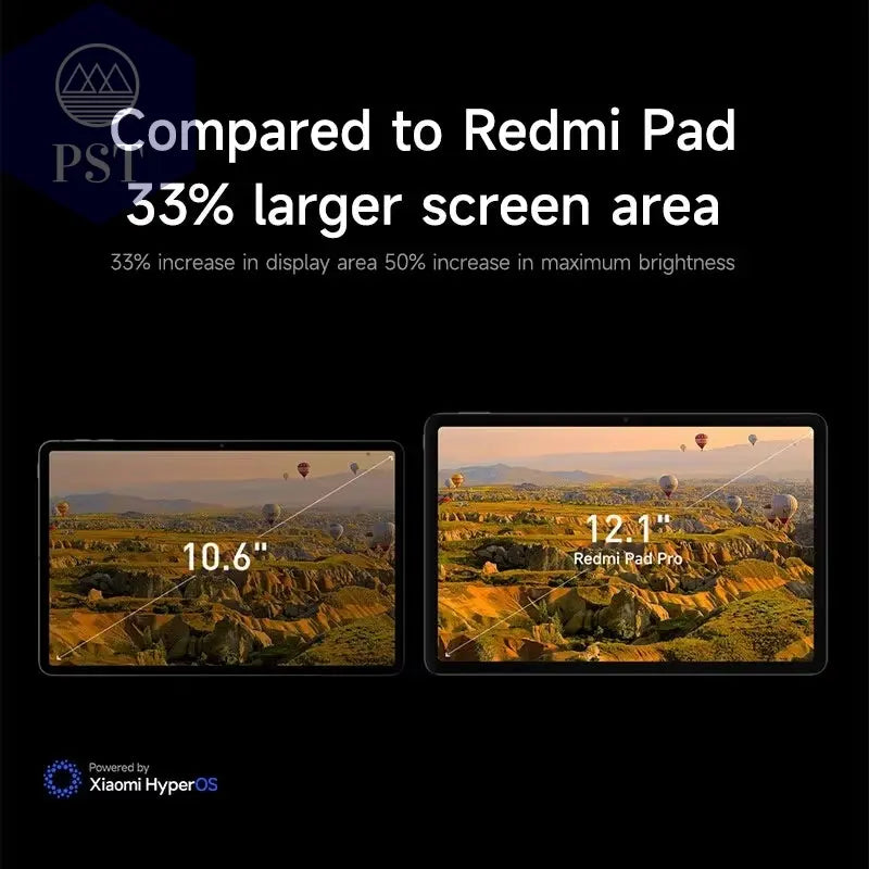 Tablets Xiaomi Redmi Pad Pro 12.1 "2.5K 120Hz Display 10000Mah Battery 33W Charging 8MP Tablet PC PST PS Tradings  PST PS Tradings  PST PS Tradings