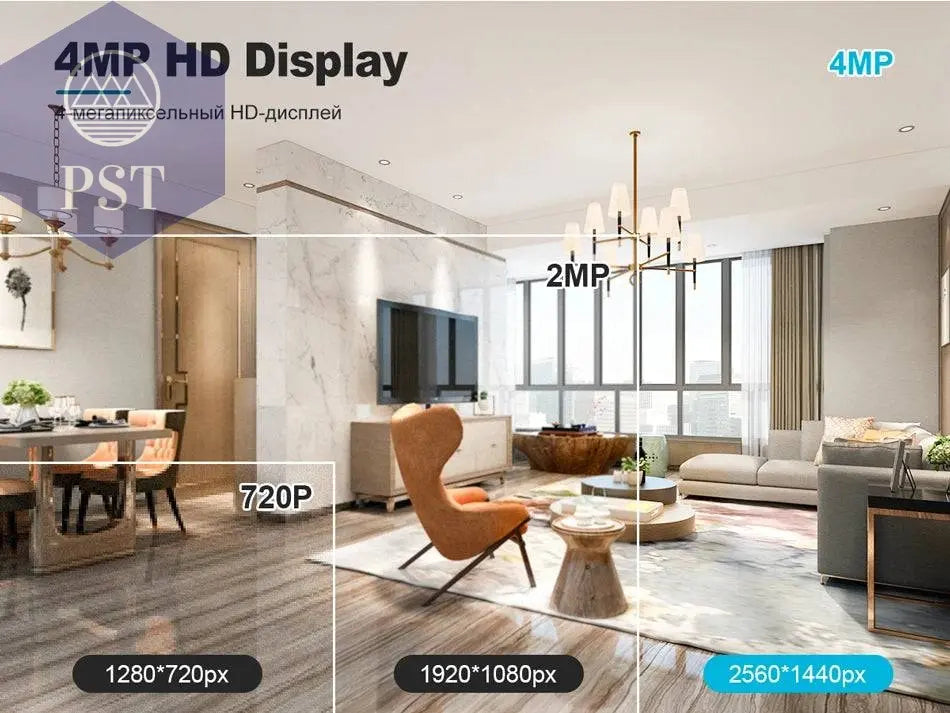 Techage 8CH HD 4MP POE NVR Kit CCTV Security System H.265 Face Detect Outdoor Two-way Audio IP Camera P2P Video Surveillance Set - Property & Safety Tradings