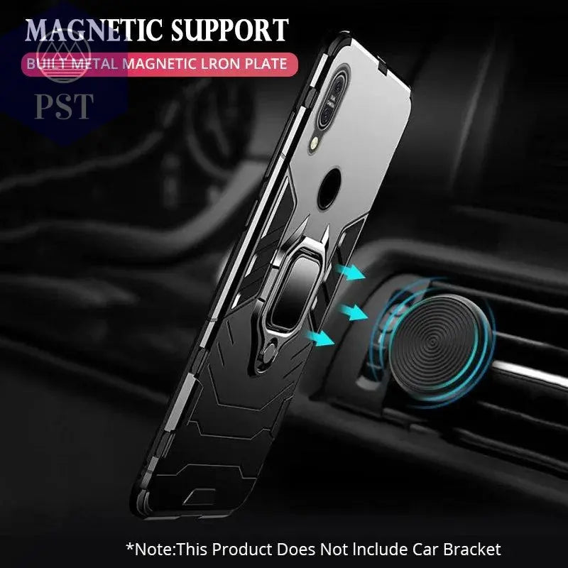 Tsimak Shockproof Armor Case For ASUS Zenfone Max Pro M1 ZB601KL ZB602KL Case Finger Ring Magnetism Holder Max Pro M1 Cover - PST PS Tradings  PST PS Tradings