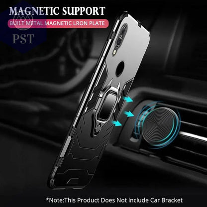 Tsimak Shockproof Armor Case For ASUS Zenfone Max Pro M1 ZB601KL ZB602KL Case Finger Ring Magnetism Holder Max Pro M1 Cover - PST PS Tradings  PST PS Tradings
