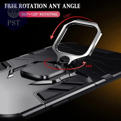Tsimak Shockproof Armor Case For ASUS Zenfone Max Pro M1 ZB601KL ZB602KL Case Finger Ring Magnetism Holder Max Pro M1 Cover - PST PS Tradings  PST PS Tradings