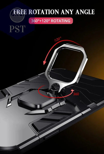 Tsimak Shockproof Armor Case For ASUS Zenfone Max Pro M1 ZB601KL ZB602KL Case Finger Ring Magnetism Holder Max Pro M1 Cover - PST PS Tradings  PST PS Tradings