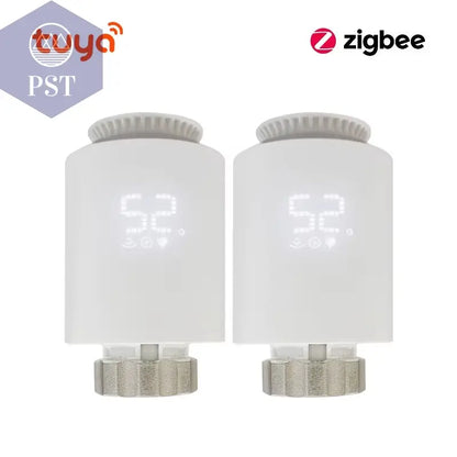 Tuya Smart Zigbee 3,0 TRV Heizkörper Stellventil Thermostatventil Temperatur Controller Unterstützung Alexa Google Hause PST PS Tradings  Me167 2PcsTuya Smart Zigbee 3,0 TRV Heizkörper Stellventil Thermostatventil Temperatur Controller Unterstützung Alexa Google Hause