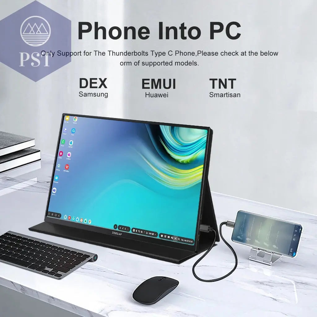UPERFECT Mobile 18 Zoll Gaming Monitor 18" 2K Display 144Hz FreeSync Tragbar PST PS Tradings Monitor PST PS Tradings  PST PS Tradings