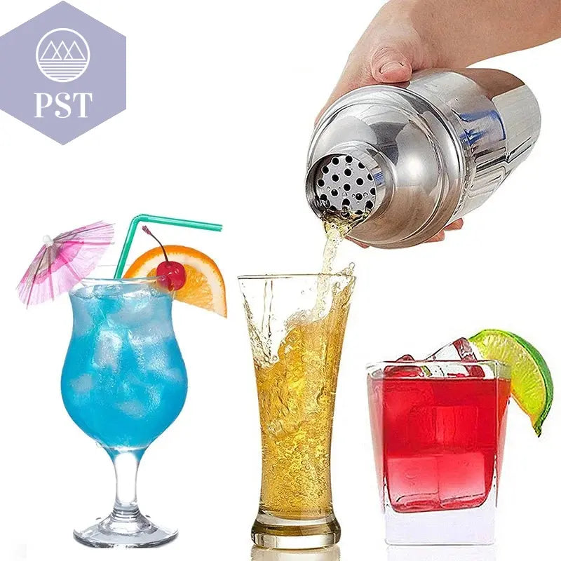 UPORS 550ML/750ML Cocktail Shaker Mixer Edelstahl Wein Martini Boston Shaker Für Bartender Trinken Party Bar werkzeuge       PST PS Tradings