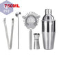UPORS 550ML/750ML Cocktail Shaker Mixer Edelstahl Wein Martini Boston Shaker Für Bartender Trinken Party Bar werkzeuge       PST PS Tradings