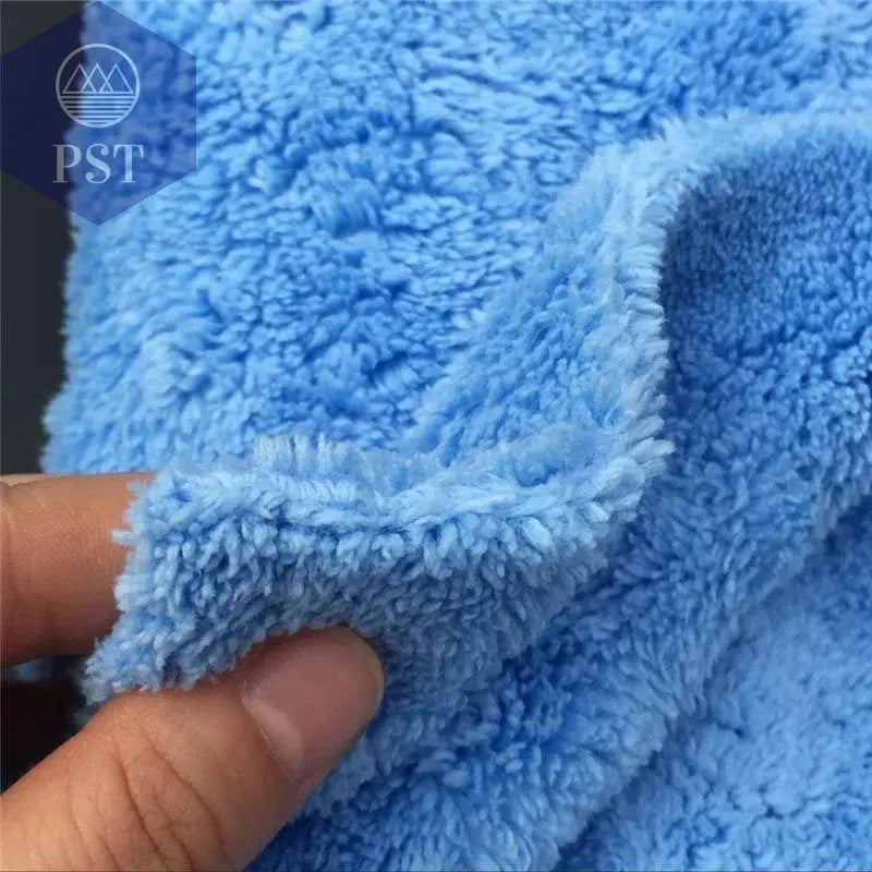 Ultra Thick-580GSM Edgeless Microfiber Cloth 16"X16" No Edge Premium Detailing Towel For Polishing,Buffing,Finishes,Car Wash - PST PS Tradings