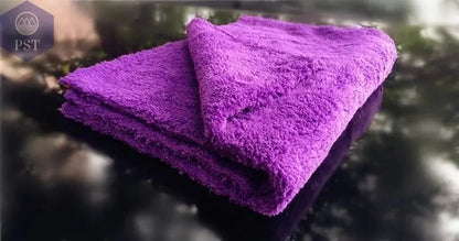 Ultra Thick-580GSM Edgeless Microfiber Cloth 16"X16" No Edge Premium Detailing Towel For Polishing,Buffing,Finishes,Car Wash - PST PS Tradings