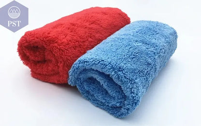 Ultra Thick-580GSM Edgeless Microfiber Cloth 16"X16" No Edge Premium Detailing Towel For Polishing,Buffing,Finishes,Car Wash - PST PS Tradings