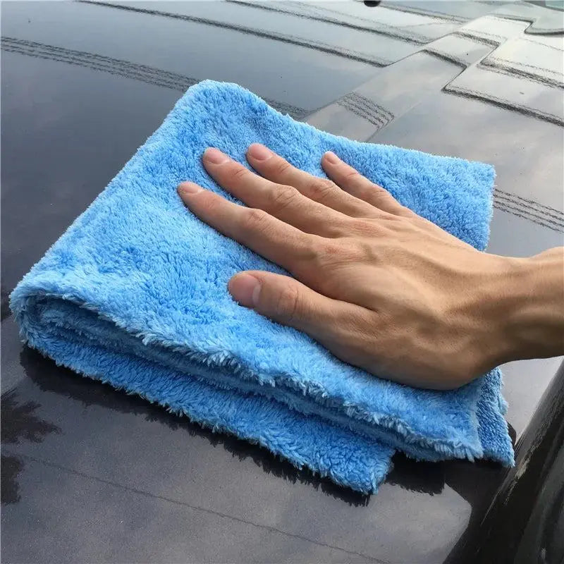 Ultra Thick-580GSM Edgeless Microfiber Cloth 16"X16" No Edge Premium Detailing Towel For Polishing,Buffing,Finishes,Car Wash - PST PS Tradings