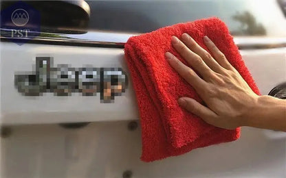 Ultra Thick-580GSM Edgeless Microfiber Cloth 16"X16" No Edge Premium Detailing Towel For Polishing,Buffing,Finishes,Car Wash - PST PS Tradings
