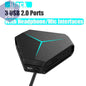 Universal USB 3.0 Hub with Audio Jack      3-USB-2.0-Ports-Mic-Interface PST PS Tradings