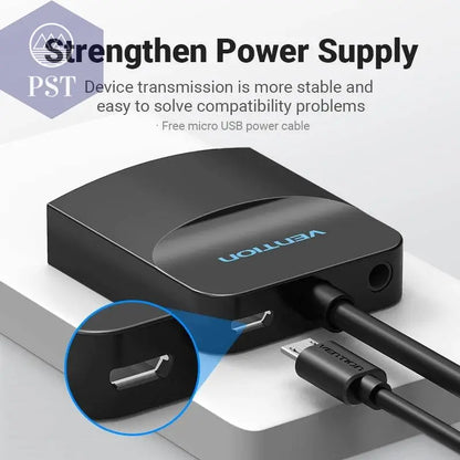 VGA zu HDMI Adapter 1080P VGA Stecker auf HDMI Buchse Konverter Kabel Mit Audio USB Power für PS4/3 HDTV VGA HDMI Konverter PST PS Tradings  PST PS Tradings  PST PS Tradings VGA zu HDMI Adapter 1080P VGA Stecker auf HDMI Buchse Konverter Kabel Mit Audio USB Power für PS4/3 HDTV VGA HDMI Konverter