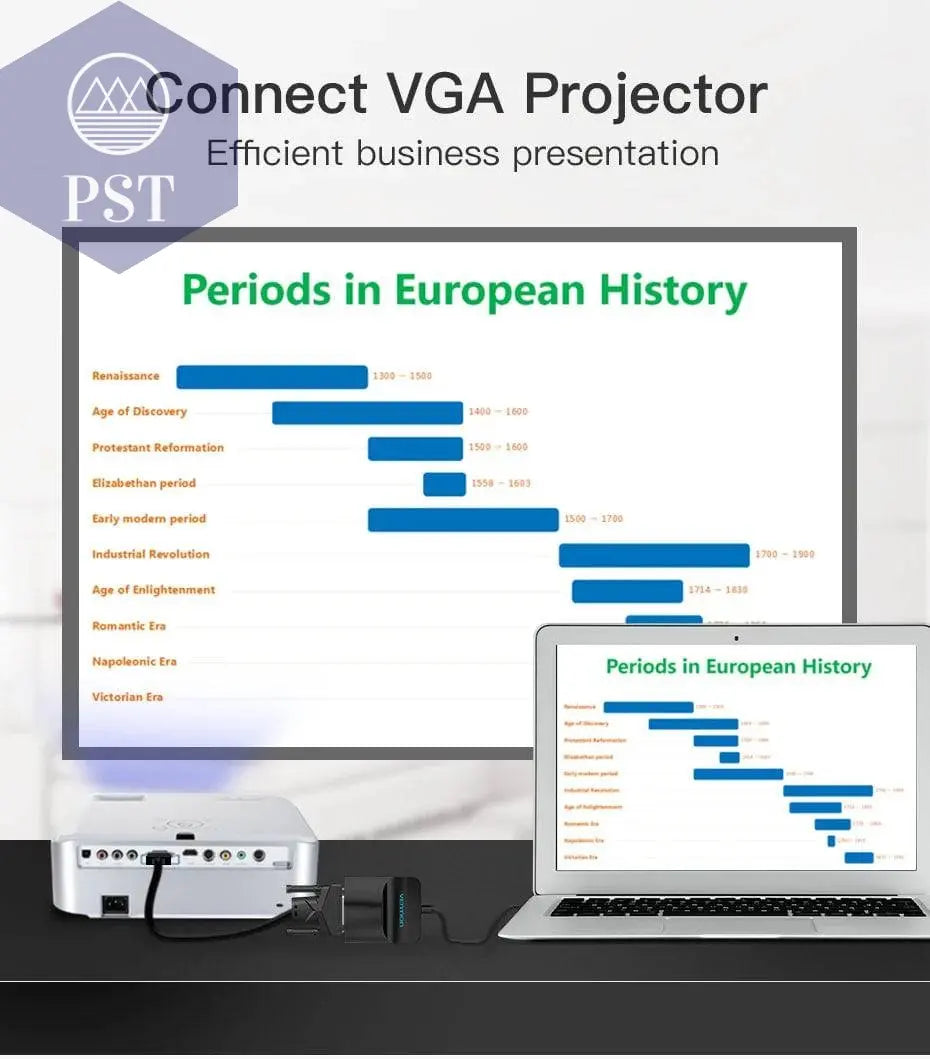 Vention Displayport to VGA Adapter 1080P Display Port Male to VGA Female Audio Converter for Projector HDTV DVDMonitor DP to VGA - Property & Safety Tradings