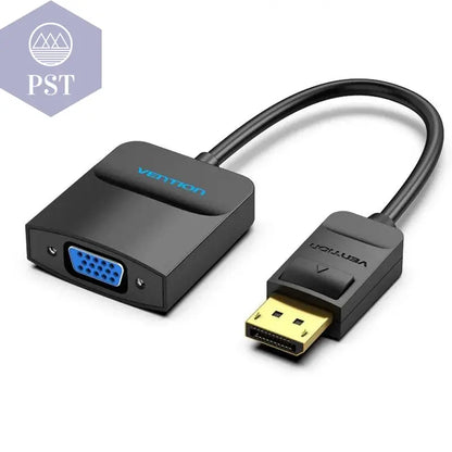 Vention Displayport to VGA Adapter 1080P Display Port Male to VGA Female Audio Converter for Projector HDTV DVDMonitor DP to VGA - Property & Safety Tradings
