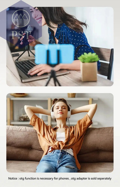 Vention USB External Sound Card USB to 3.5mm Audio Adapter USB to Earphone Microphone for Macbook Computer Laptop PS4 Sound Card       PST PS Tradings