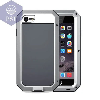 Waterproof Metal Phone Case For iPhone       PST PS Tradings