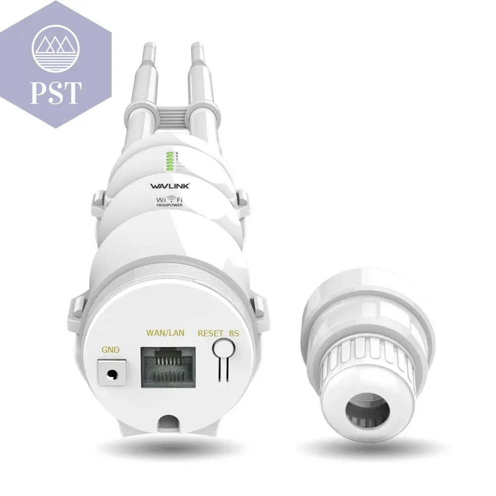 Wavlink N300 High Power Outdoor Weatherproof 30dbm Wireless Wifi Router/AP Repeater/Extender 2.4G 15KV Outer Detachable Antenna - PST PS Tradings