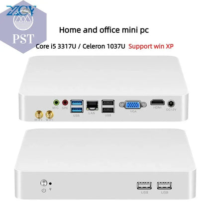 XCY Mini PC Computer Intel Core i5 4200U 3317U i7 4500U J1900 Win10 Win11 Linux Ubuntu Office Desktop HTPC Personal Computer       PST PS Tradings