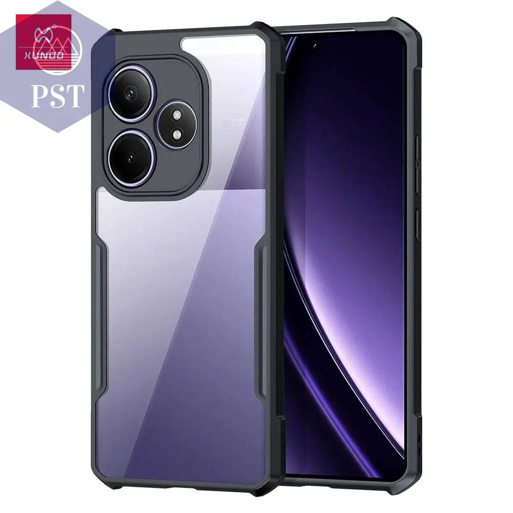 XUNDD Phone Cases For Realme GT6 Case For Reame GT 6 6T Neo6 SE Transparent Cover Luxury Shockproof Bumper Protective Cases - Property & Safety Tradings