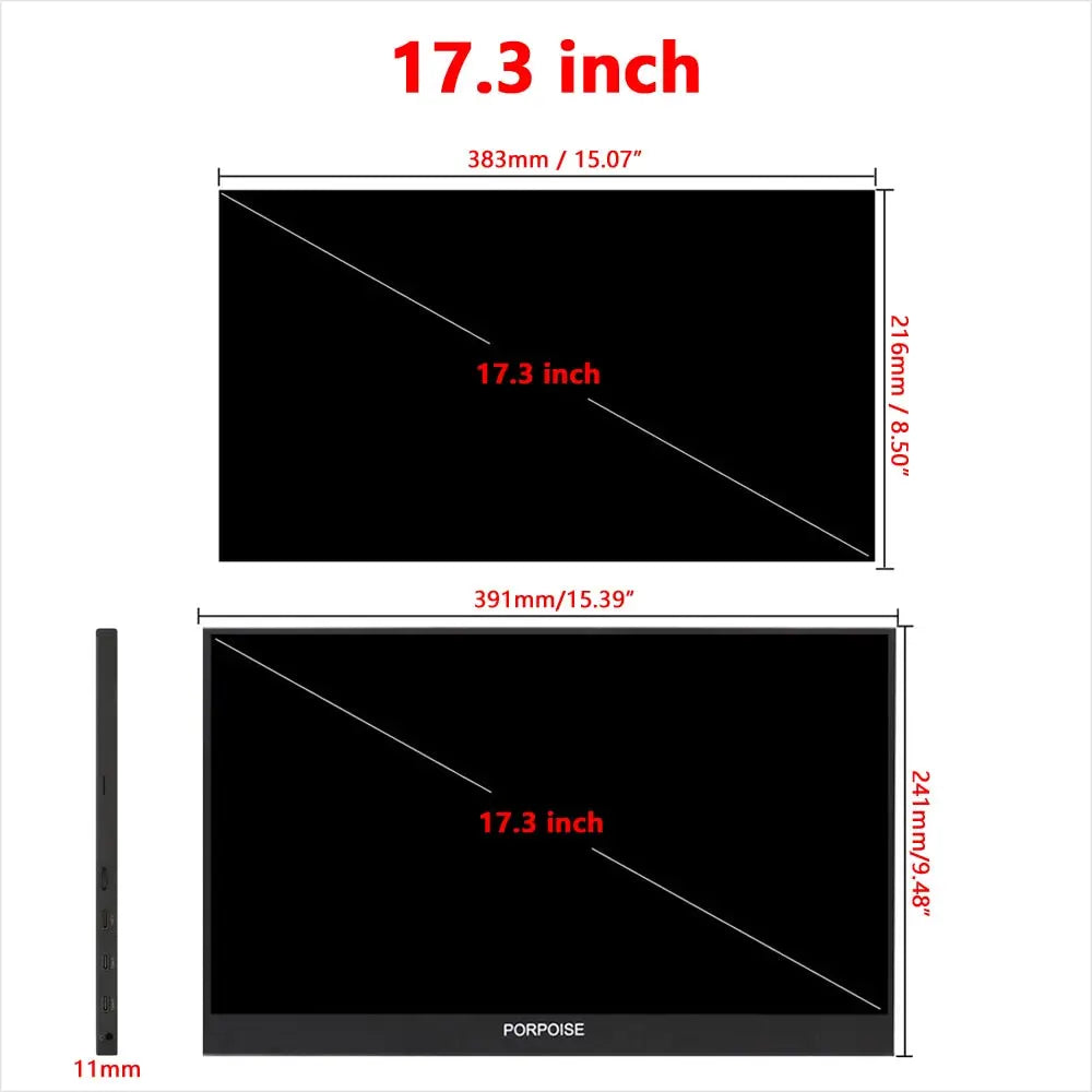 13.3-17.3 Inch Portable Screen      China-17.3-inch PST PS Tradings